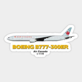 Boeing B777-300ER - Air Canada Sticker